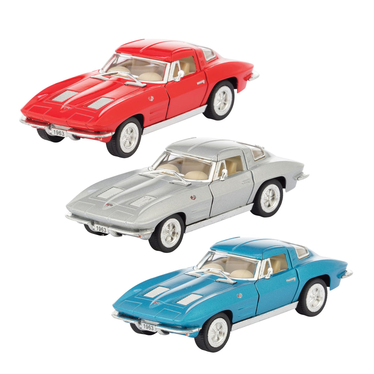 1963 Corvette Stingray-Vehicles &amp; Transportation-Schylling-Yellow Springs Toy Company