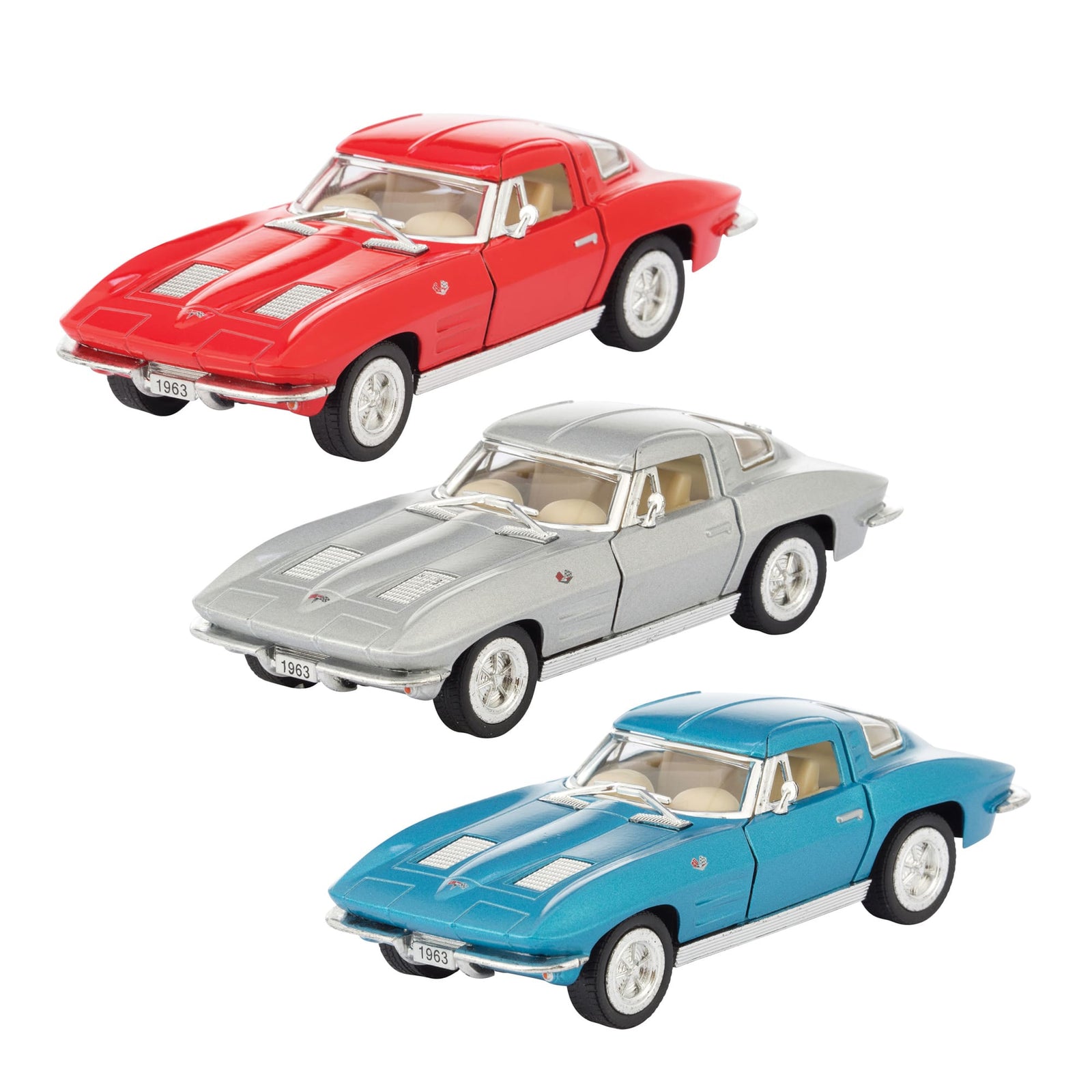 1963 Corvette Stingray-Vehicles & Transportation-Schylling-Yellow Springs Toy Company