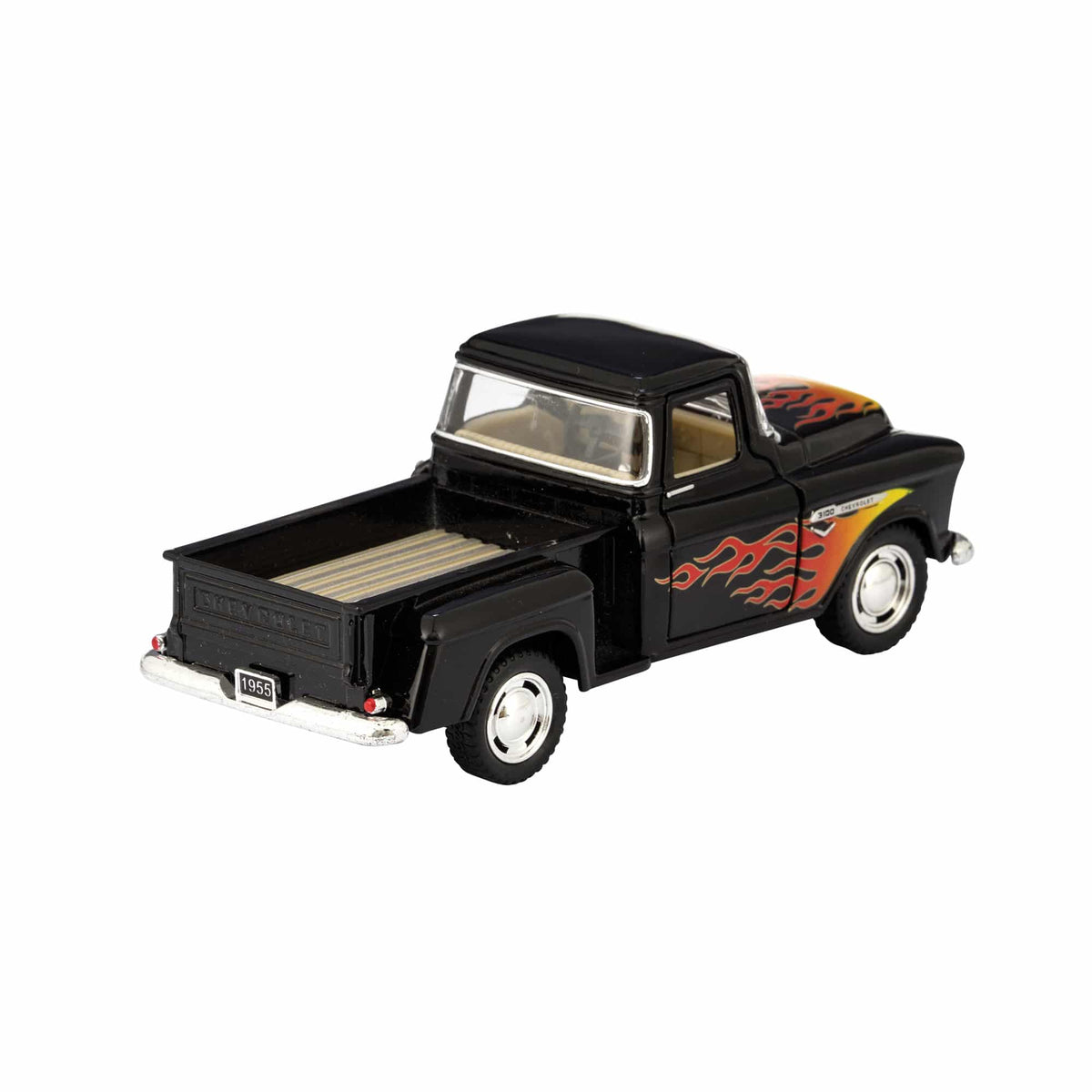 1955 Chevy Pick Up Flames-Vehicles & Transportation-Schylling-Yellow Springs Toy Company
