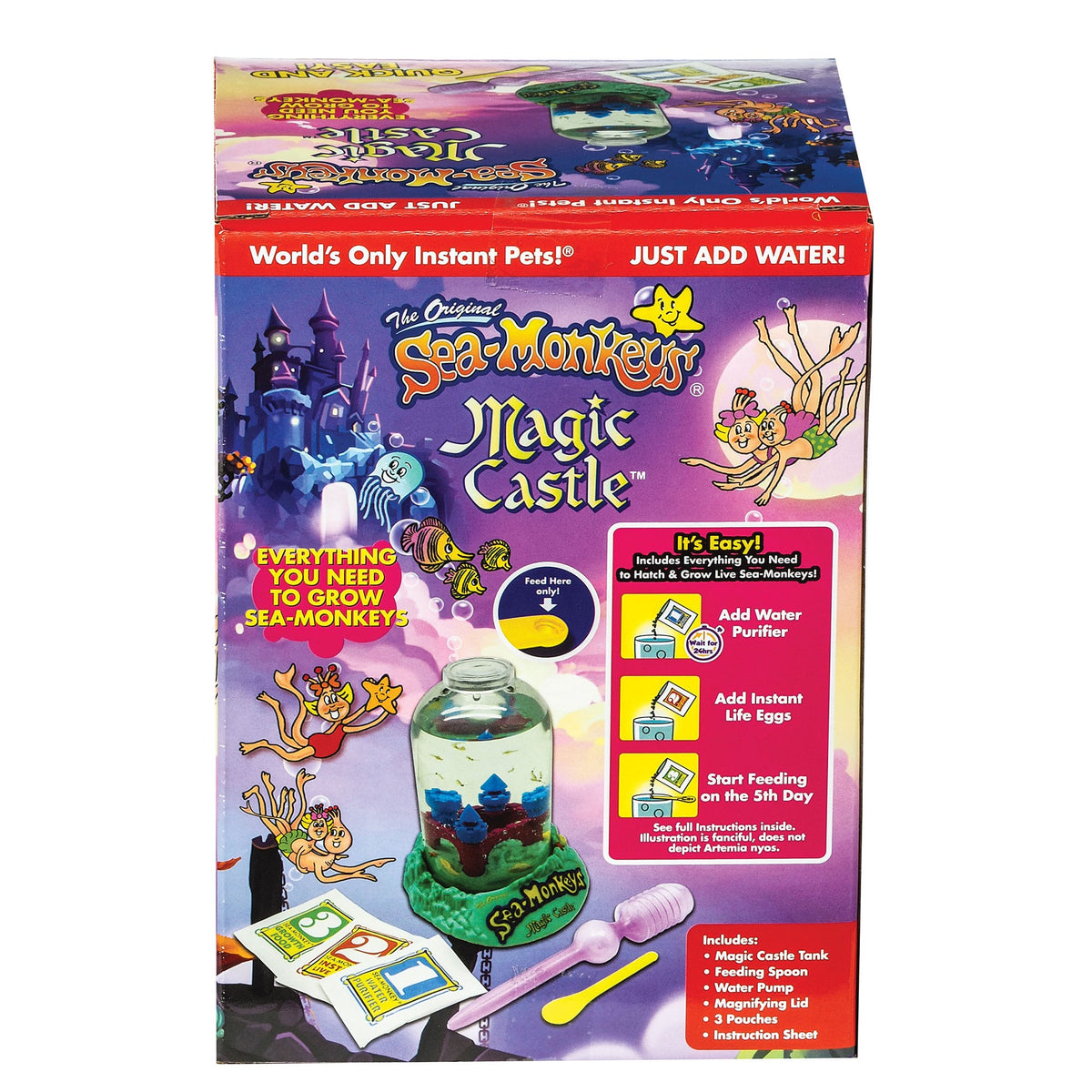 Sea Monkeys - Magic Castle-Novelty-Schylling-Yellow Springs Toy Company