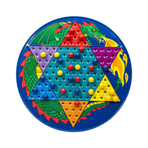 Tin Chinese Checkers-Novelty-Schylling-Yellow Springs Toy Company