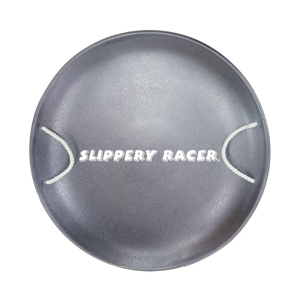 ProDisc Metal Saucer Sled - Carbon Silver-Active & Sports-Slippery Racer-Yellow Springs Toy Company