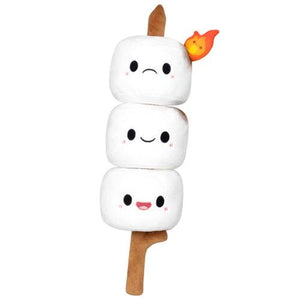 Front view of the Comfort Food Marshmallows on their stick.