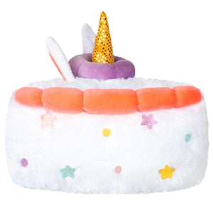 Rear view of the Snacker Unicorn Cake.