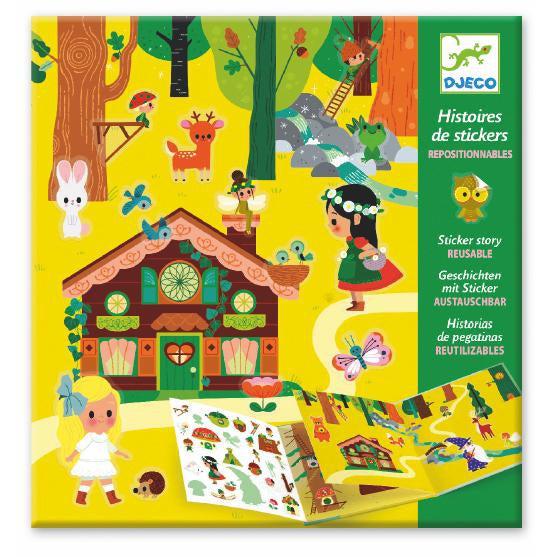 Sticker Stories - The Magical Forest-The Arts-Djeco-Yellow Springs Toy Company