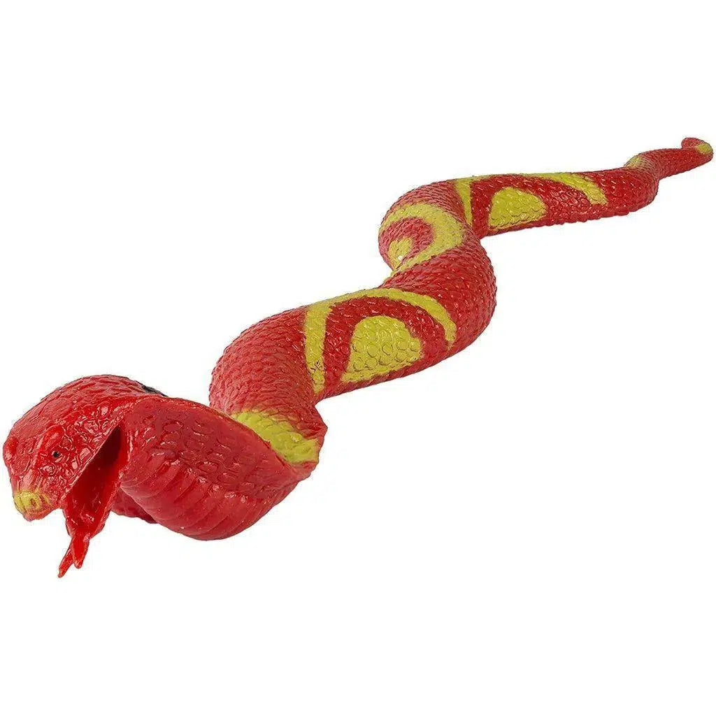 Front view of the red Squishy Snake.