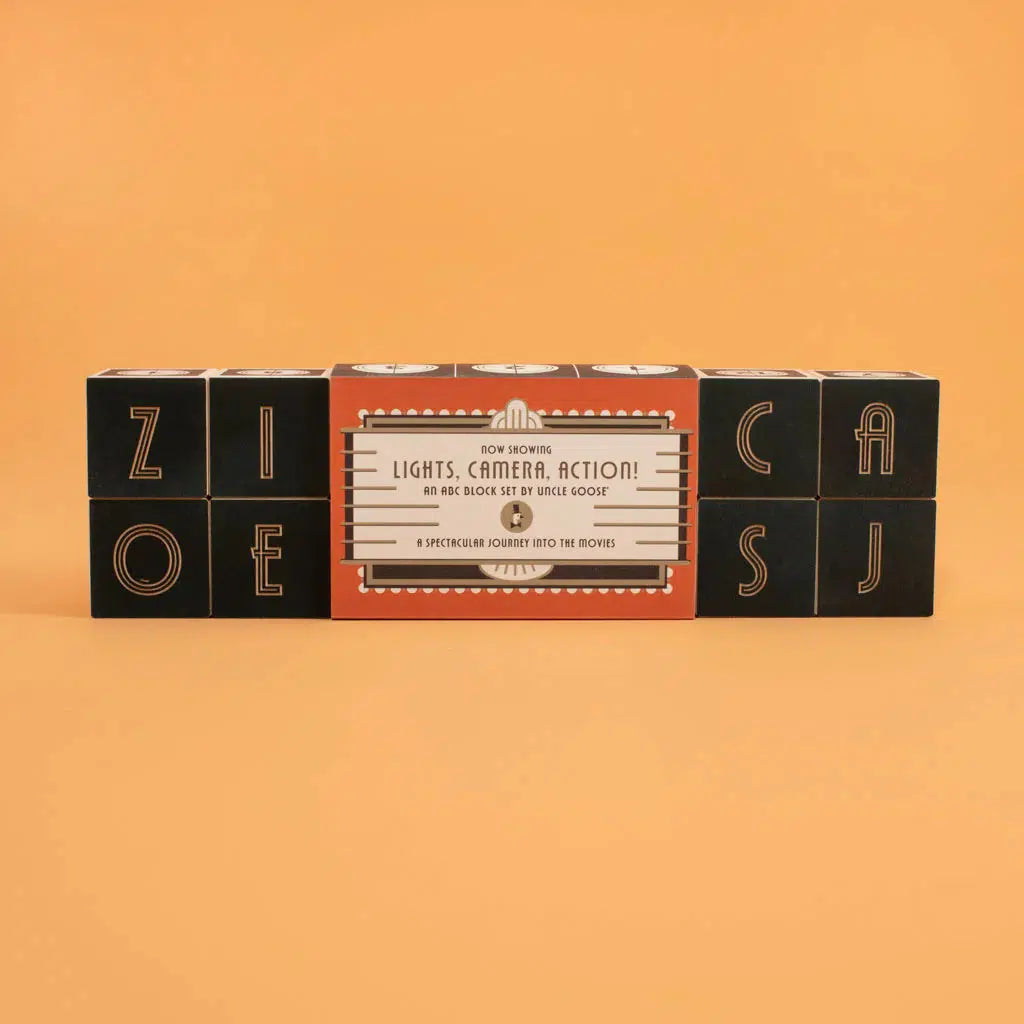 Lights, Camera, Action! Blocks-Building & Construction-Uncle Goose-Yellow Springs Toy Company