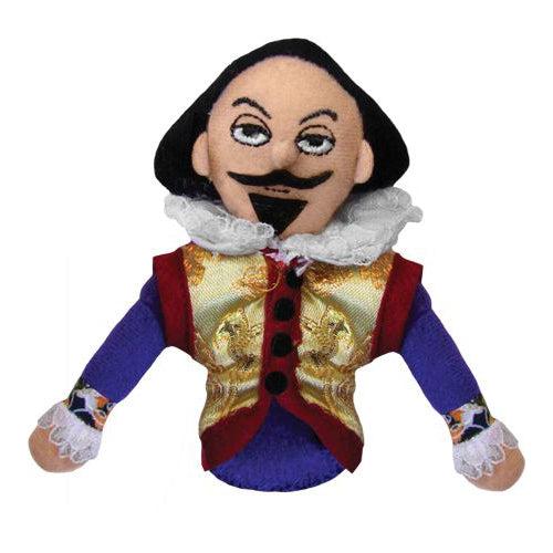 Front view of Shakespeare Magnetic Personality finger puppet.