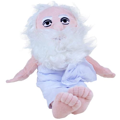Socrates - 11&quot;-Stuffed &amp; Plush-Unemployed Philosophers-Yellow Springs Toy Company