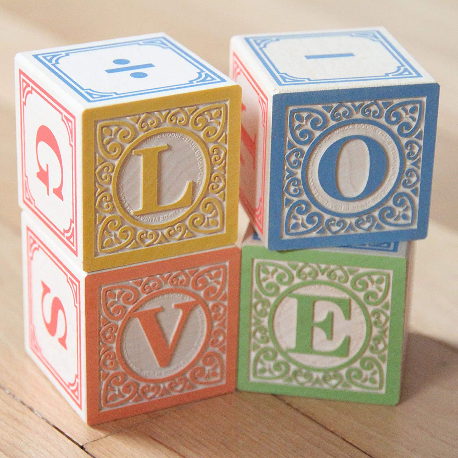 Classic ABC Blocks with Pull Wagon-Building & Construction-Uncle Goose-Yellow Springs Toy Company