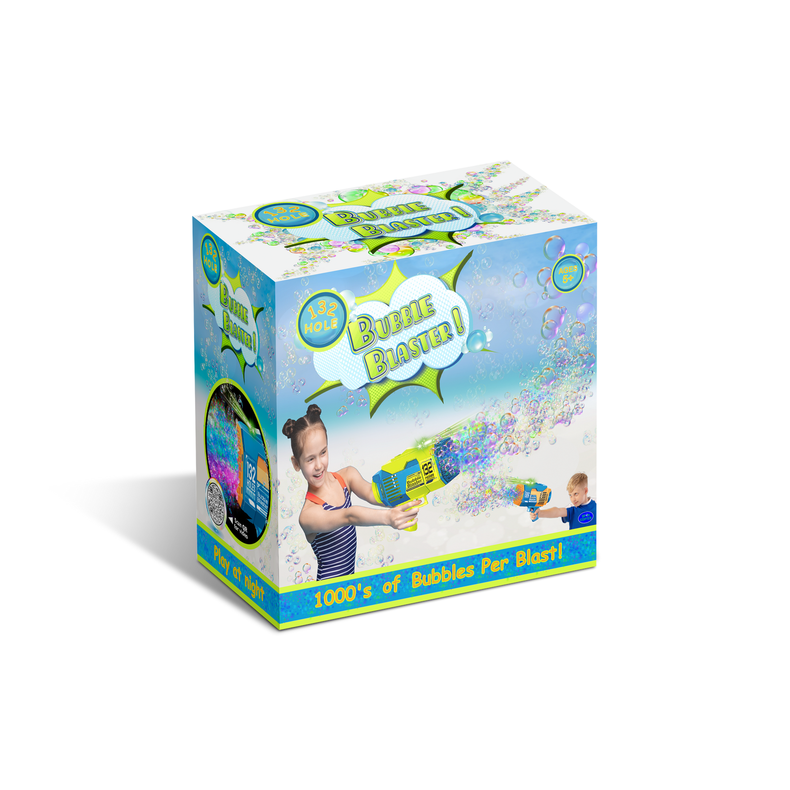 132 Hole Bubble Blaster-Spin Copter-Yellow Springs Toy Company