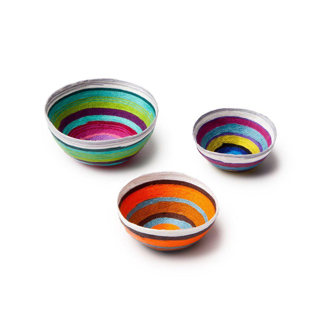 Craft Crush Thread Bowls Kit-Arts &amp; Humanities-Ann Williams Group-Yellow Springs Toy Company