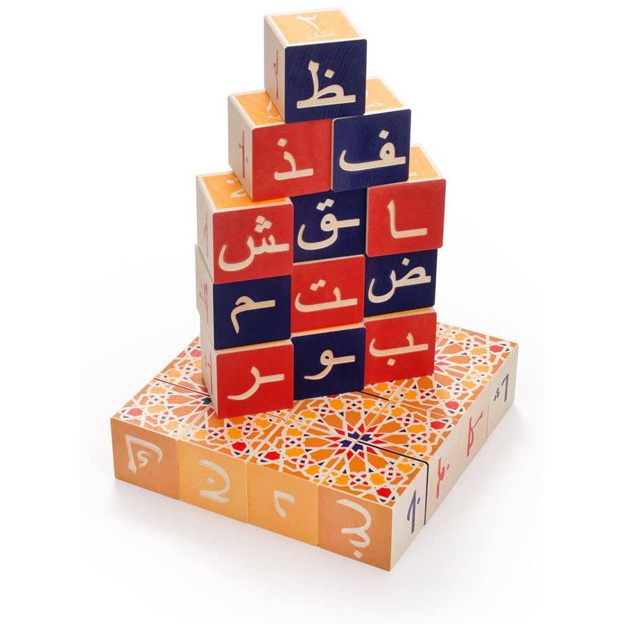 Arabic Blocks-Building &amp; Construction-Uncle Goose-Yellow Springs Toy Company