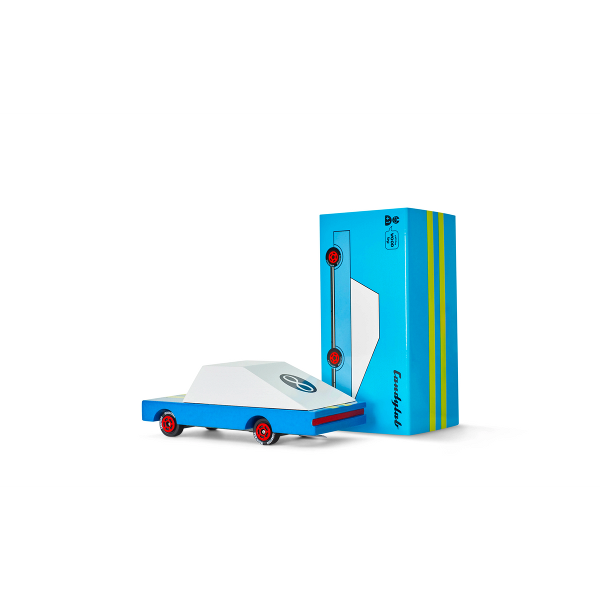 Blue Racer with box on end