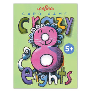 Classic Card Games-Games-EeBoo-Crazy Eights-Yellow Springs Toy Company