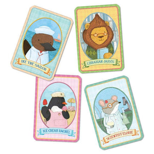 Classic Card Games-Games-EeBoo-Animal Old Maid-Yellow Springs Toy Company