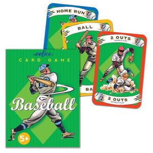 Classic Card Games-Games-EeBoo-Baseball-Yellow Springs Toy Company