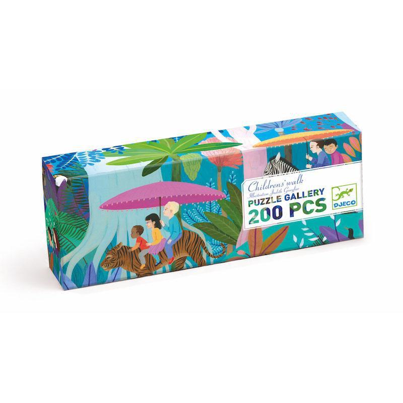 Children's Walk Gallery Puzzle - 200 piece-Puzzles-Djeco-Yellow Springs Toy Company