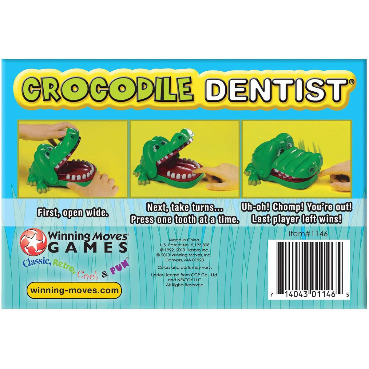 Crocodile Dentist-Games-Winning Moves-Yellow Springs Toy Company