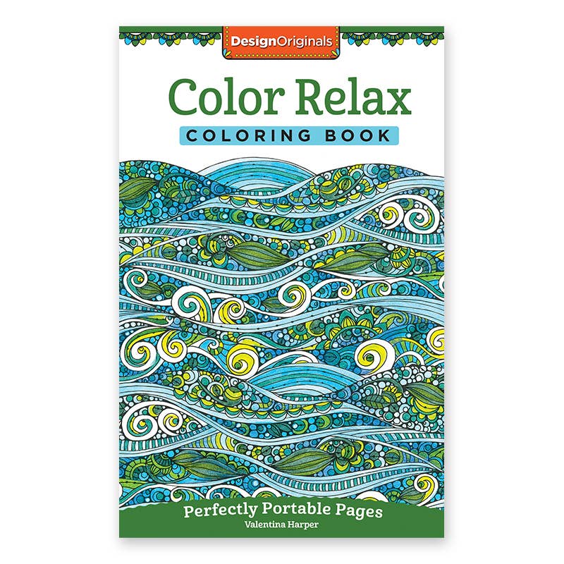 Coloring Book - Color Relax - Pocket Sized-Arts & Humanities-Yellow Springs Toy Company