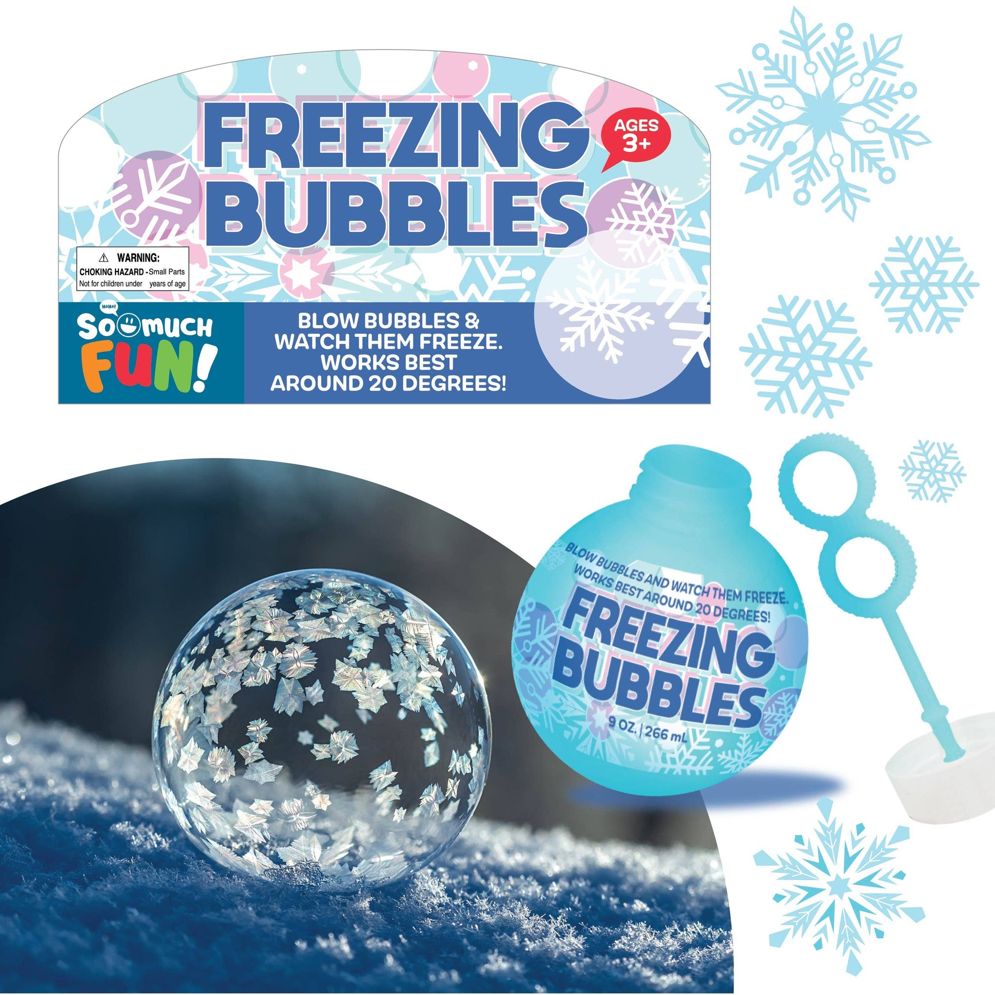Freezing Bubbles-Novelty-Novelty Brands-Yellow Springs Toy Company