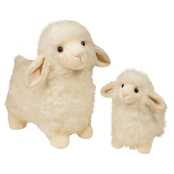 Lil' Toula Lamb - 6.5"-Stuffed & Plush-Douglas-Yellow Springs Toy Company