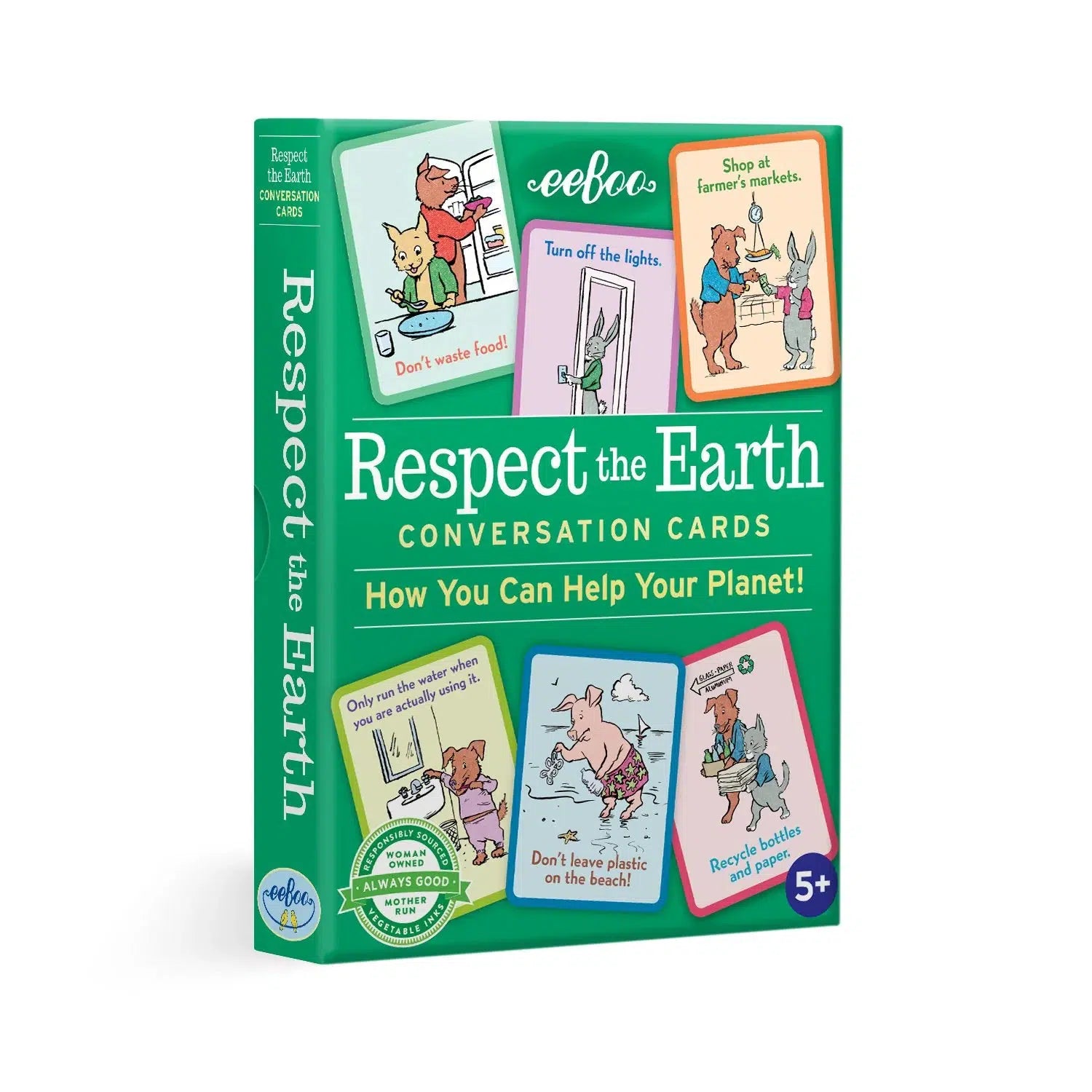 Respect the Earth Conversation Cards-The Arts-Yellow Springs Toy Company