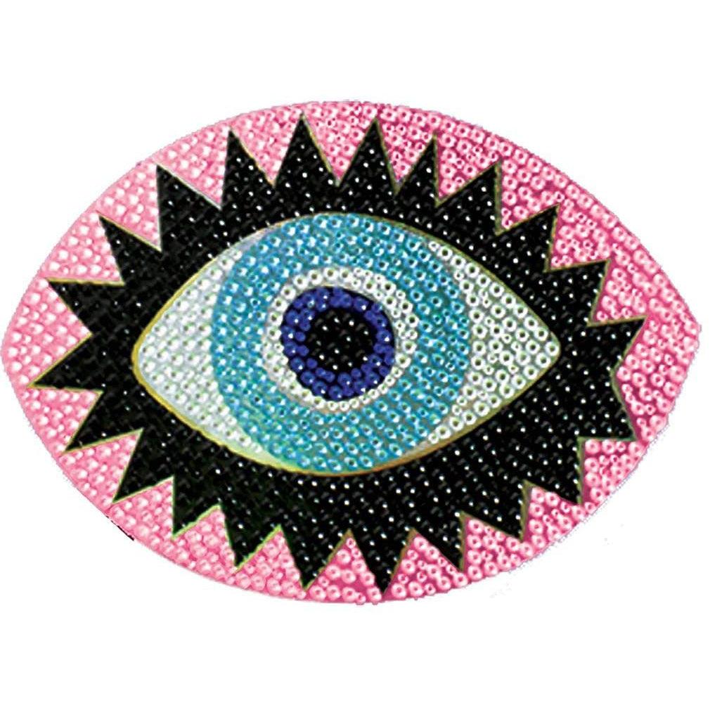 Sparkly Rhinestone Eye on You Vinyl Cling Decal-Stationery-Iscream-Yellow Springs Toy Company