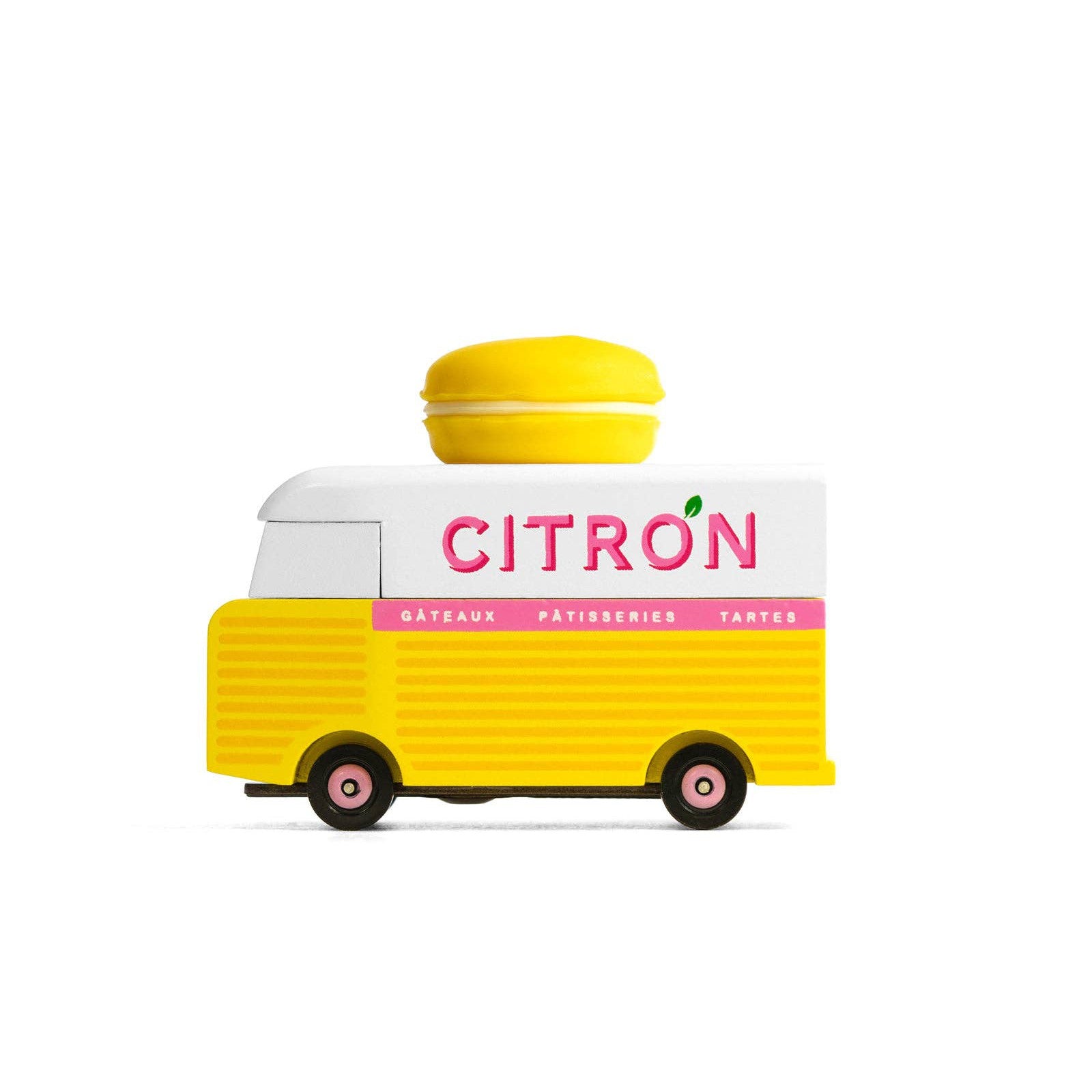 Candycar - Citron Macaron-Vehicles & Transportation-Yellow Springs Toy Company