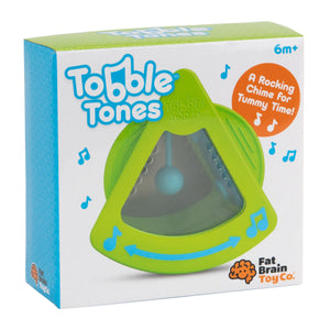 Front view of the Tobble Tones in the packaging.