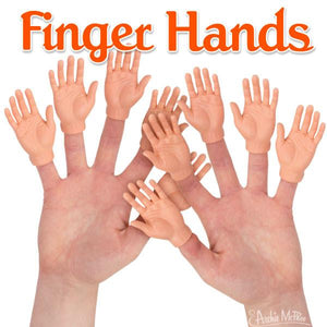 Front view of Finger Hands on two hands.