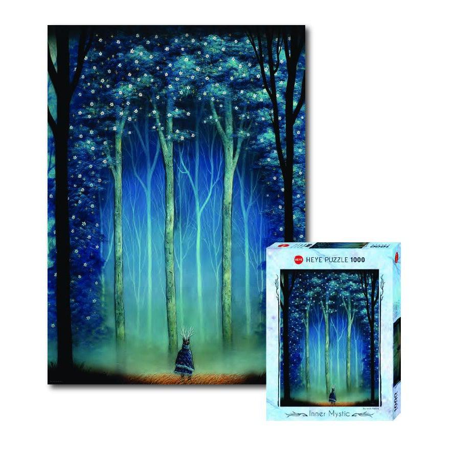 Kehoe, Inner Mystic, Forest Cathedral - 1000 piece-Puzzles-HEYE-Yellow Springs Toy Company