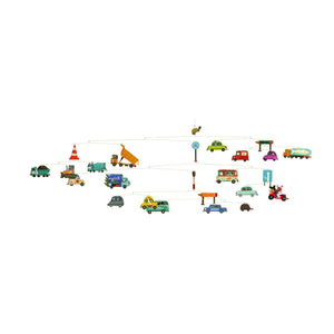 Giant Polypro Mobile - Automobiles - Traffic Jam-Decor & Keepsakes-Djeco-Yellow Springs Toy Company