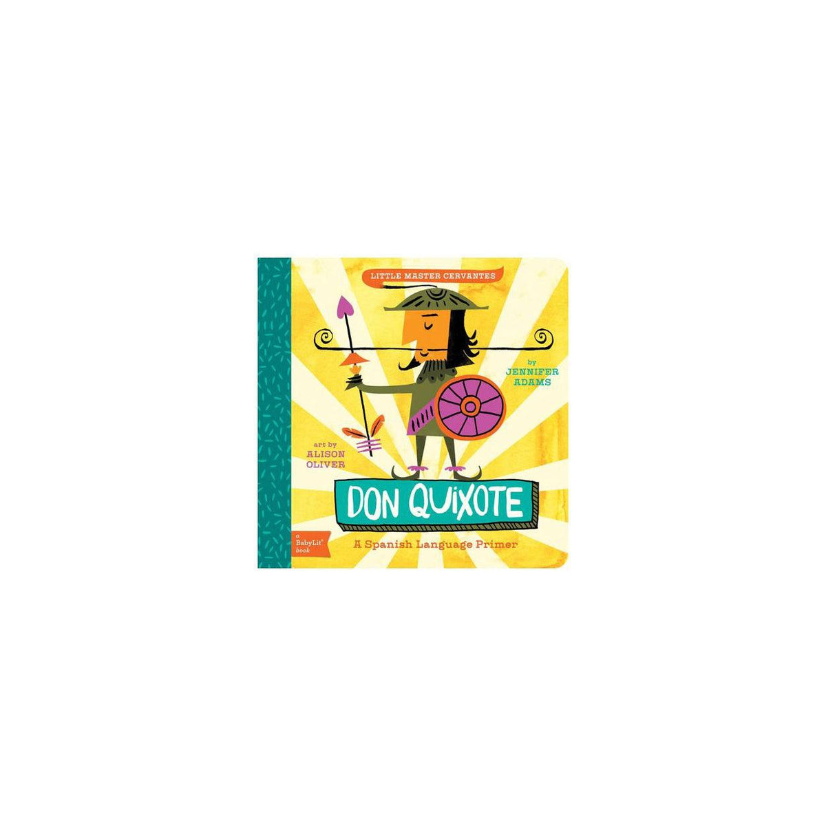 Front view of the front cover for &quot;Don Quixote&quot;.