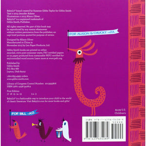 Front view of the back cover for "Jabberwocky". 