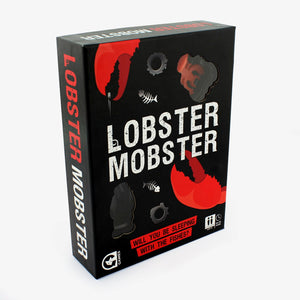 Front view of lobster mobster in the packaging.