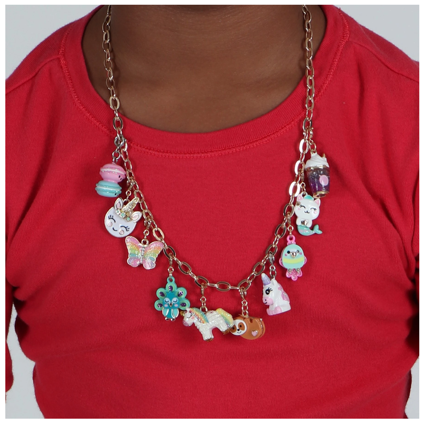 Charm It - Gold Chain Necklace-Dress-Up-Charm It!-Yellow Springs Toy Company