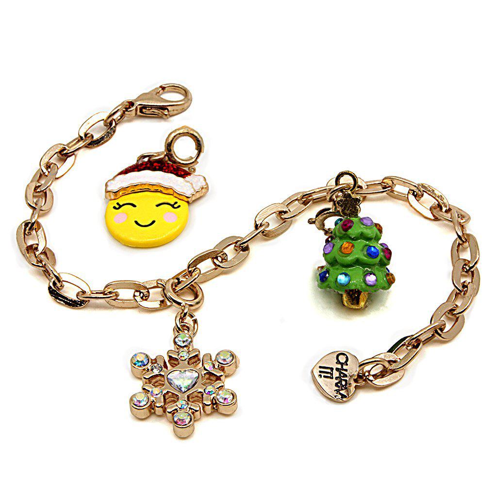 Charm It - Gold Snowflake Charm-Dress-Up-Charm It!-Yellow Springs Toy Company