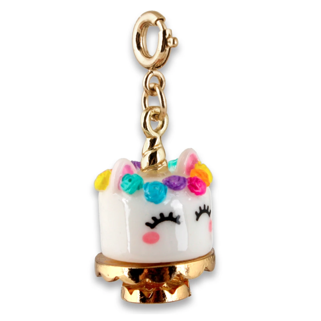 Charm It - Gold Unicake Charm-Dress-Up-Charm It!-Yellow Springs Toy Company