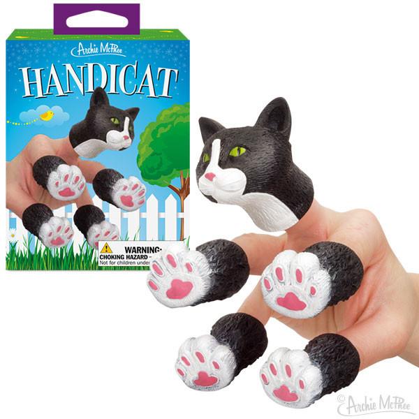 Finger Puppet - HandiCat-Novelty-Accoutrements | Archie McPhee-Yellow Springs Toy Company