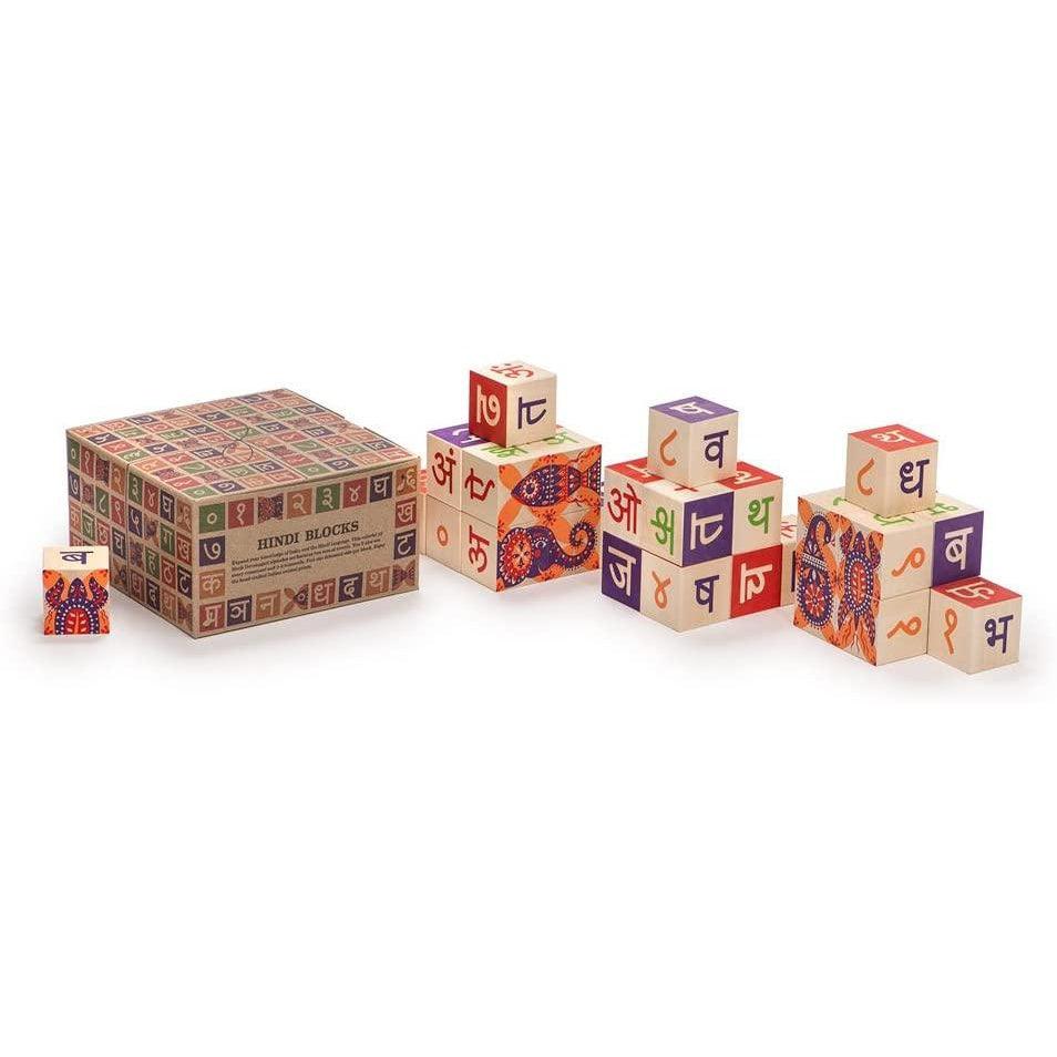 Hindi Blocks-Building &amp; Construction-Uncle Goose-Yellow Springs Toy Company