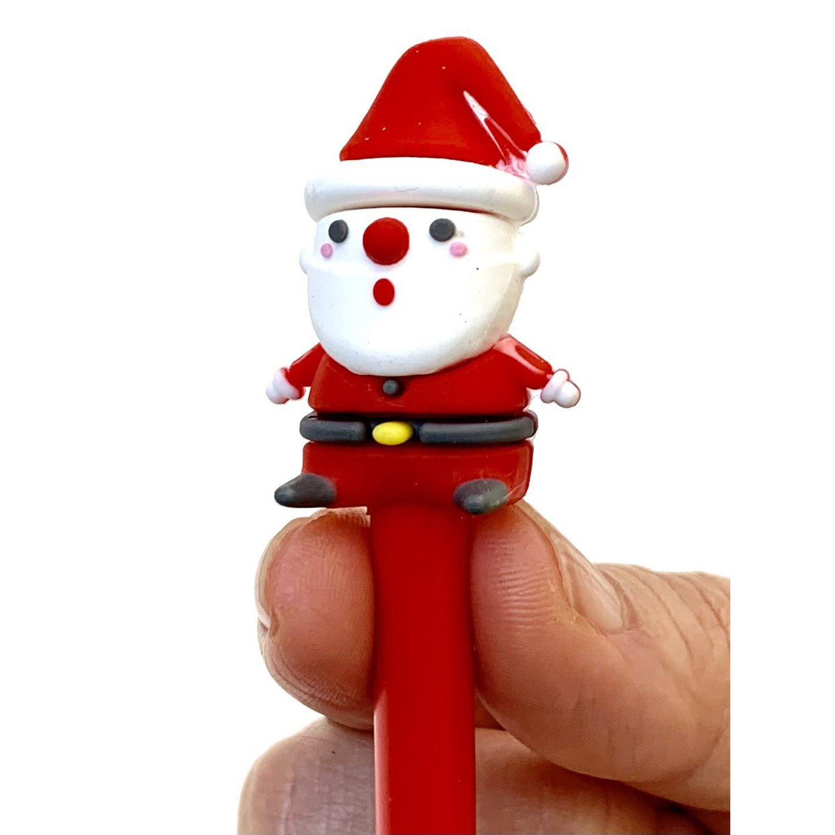 Gel Pen - Santa or Stocking-Stationery-BCMini-Yellow Springs Toy Company