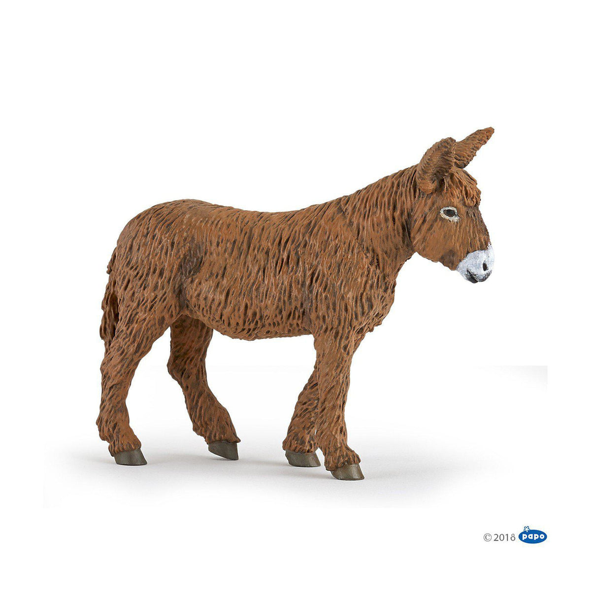 Papo - Poitou Donkey-Pretend Play-Papo | Hotaling-Yellow Springs Toy Company