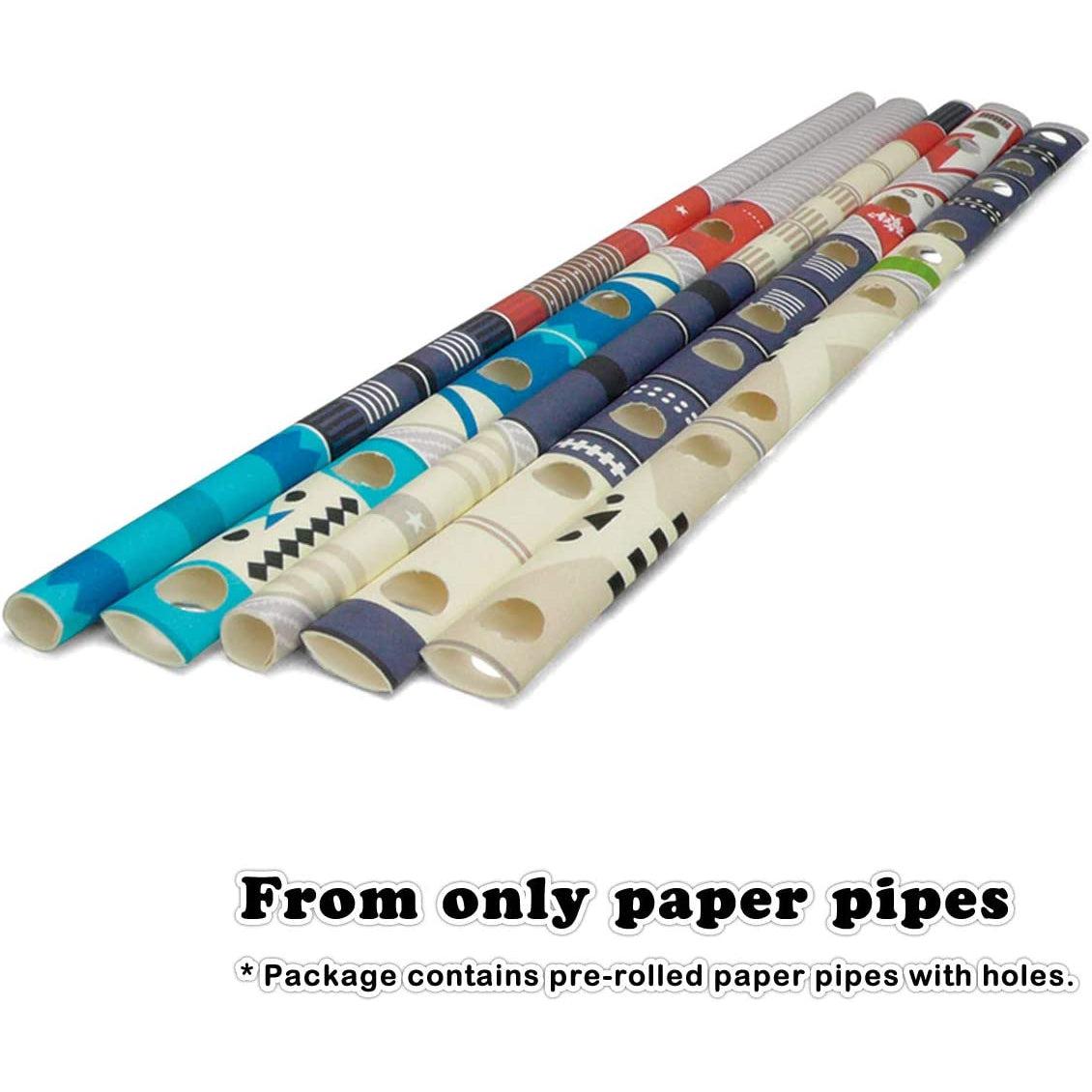 Guyzer & Bean - Piperoid Paper Craft Robots-Arts & Humanities-Yellow Springs Toy Company