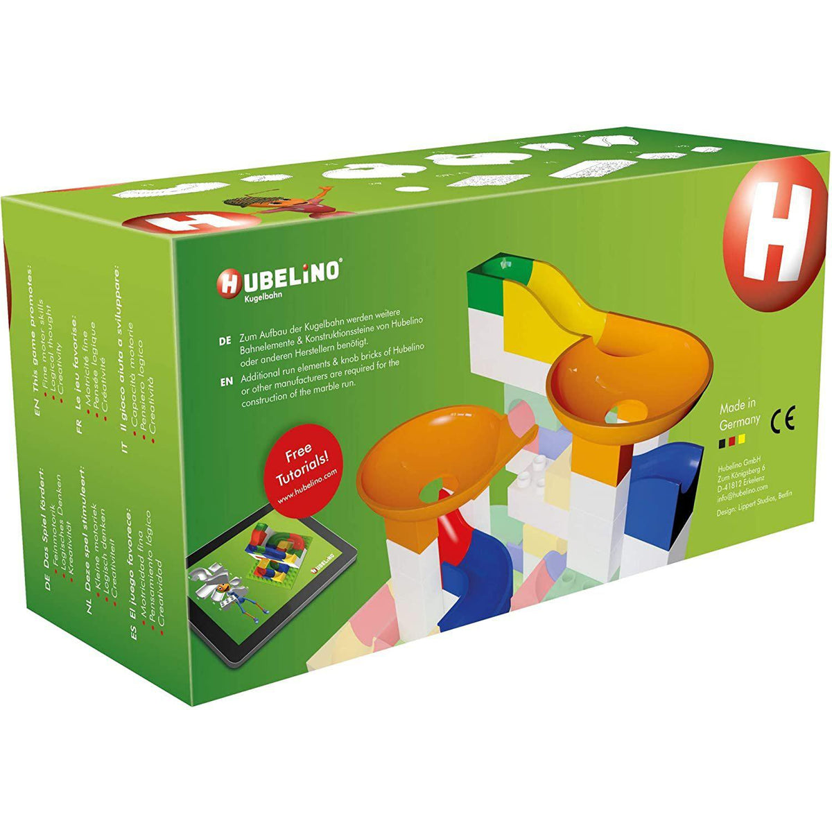 Hubelino - Twister Expansion (22 piece)-Building &amp; Construction-HABA-Yellow Springs Toy Company