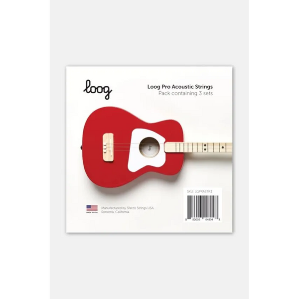 Loog Pro Acoustic Guitar Strings-The Arts-Loog Guitars-Yellow Springs Toy Company