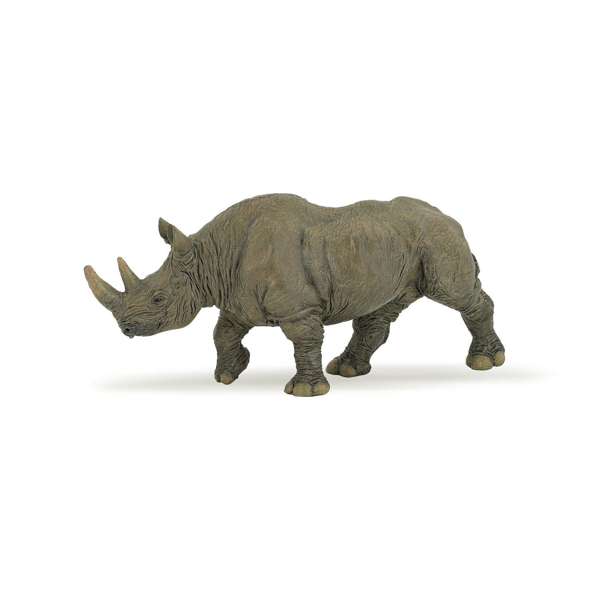 Papo - Black Rhinoceros-Pretend Play-Papo | Hotaling-Yellow Springs Toy Company