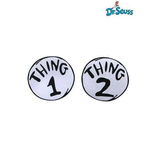 Dr. Seuss Thing 1 &amp; 2 Large Patches Set -Dress-Up-Elope-Yellow Springs Toy Company