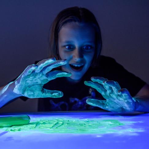 Test Tube - Phosphorescent Powder-Science & Discovery-Heebie Jeebies-Yellow Springs Toy Company