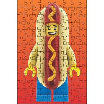 LEGO® Mystery Minifigure Mini Jigsaw Puzzle - 126 pieces-Puzzles-Chronicle | Hachette-Yellow Springs Toy Company
